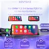 BONROAD 10.25 12.3 pollici Autoradio Linux con CarPlay Wireless, Display Touch Multimediale, Android Auto per BMW Serie 1 2 3 4 F20 F21 F30 F31 F32 F33, Navigazione GPS, Stereo