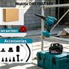 Makita Nuova batteria Makita 18V da 6,0 Ah di alta qualità e soffiatore ad aria senza fili Makita 18V, macchina multifunzione per la rimozione della polvere con ugello, pistola per la rimozione della polvere