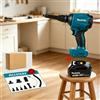 Makita DAS180 e batteria Makita 6.0Ah 18V, pistola soffiante senza fili e senza spazzole, 18V, con ugello originale, ideale per la manutenzione quotidiana dei PC e per la rimozione della polvere in