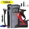 Avviatore di Emergenza per Auto 1000A 4in1, Power Bank Portatile, Pompa d'Aria 150PSI, Booster di Batteria per Auto, Dispositivo di Avviamento, Gonfiaggio Pneumatici