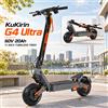 NONE Monopattino Elettrico Kukirin G4 Ultra 60V20Ah con Coppia ≥38N·M, Pieghevole, Pneumatici Tubeless da 11 Pollici, Sospensioni Anteriori e Posteriori, Freni a Disco Doppi, Display LED, E-Scooter da