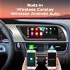 XONRICH Autoradio Android 14 da 8,8 pollici con CarPlay wireless e Android Auto, DSP, 8 core, 8GB+128GB, 4G LTE, GPS per Audi A4 A4L B8 2009-2016