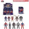 ZDTDS Zd Toys Spider-Man Serie Ibuild Blind Box Vol. 02 Action Figure Modello da Assemblare Giocattolo da Collezione