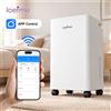 Loefme Deumidificatore elettrico LOEFME 16L/giorno 220W, controllo intelligente tramite app Tuya, controllo umidità relativa 20-90%, silenzioso 38dB, serbatoio da 2L, drenaggio continuo, timer 24H, rimuovi
