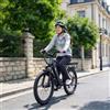 SMARTRAVEL 26" Bici Elettrica da Città per Adulti con Portapacchi, Batteria 36V 10Ah, Motore 250W, 7 Velocità, 25 km/h, Autonomia 25-40 km, Display LCD Intelligente, Acceleratore a Pollice, Freni Meccanici,