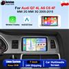 AUTOTOP Autoradio Linux da 7 pollici con CarPlay Wireless e Android Auto per Audi A6 C6 4F Q7 4L 2005-2015 MMI 2G MMI3G, schermo touch multimediale, Airplay, Autolink, Mirror Link, Wifi, Bluetooth,