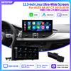 AUTOTOP Autoradio Linux da 12,3 pollici 1920x720P, per Audi A6 A7 C7 4G 2010-2018 Sistema RMC HN+R MHI2, CarPlay cablato e wireless, Android Auto, Schermo Touch Multimediale per Auto, Bluetooth AUX