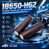Ddadache Batteria ricaricabile agli ioni di litio 18650 HG2, 3,7 V, 3500 mAh, con lunga durata e alta capacità, ideale per torce a LED, telecomandi e giocattoli elettrici.