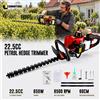 CONENTOOL 22.5CC 650W Tagliasiepi a Benzina con Lama SK5 a Doppia Faccia da 60cm 8500RPM Tagliasiepi a Gas Senza Fili con Lunga Autonomia Strumento per Potatura di Arbusti, Siepi, Frutteti e Giardini