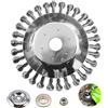 munloo Testina spazzola decespugliatore, 150 x 25,4 mm, spazzola deserbazione decespugliatore, decespugliatore per attrezzi da prato, giardino agricoltura (6 pollici)