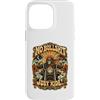 LUMOMIX Custodia per iPhone 14 Pro Max Cover Motociclista No Bullshit Just Ride Teschio Vintage