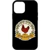 Mom Farm Coop Homestead Storybook Poultr Custodia per iPhone 12 mini Island Rhode Red Chicken Gifts Backyard Polli Amante di Gallina