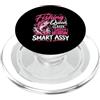 Fishing Trip Angler Fisherman Bass Trout Pesca Regina Classy Sassy Smart Assy Pescatrice Pescatrice PopSockets PopGrip per MagSafe