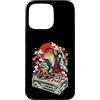 LUMOMIX Custodia per iPhone 15 Pro Max Cover DJ Vintage Rana Streetwear Giapponese