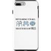 Funny Nursing Home Custodia per iPhone 7 Plus/8 Plus Finestre alle pareti Funny CNA