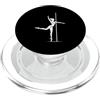 Pole Dance Design for Pole Dancer Women Elegante Pole Dance Pose Graphic Design Pole Fitness PopSockets PopGrip per MagSafe