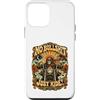 LUMOMIX Custodia per iPhone 12 mini Cover Motociclista No Bullshit Just Ride Teschio Vintage