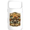 LUMOMIX Custodia per iPhone 17 Pro Max Cover Motociclista No Bullshit Just Ride Teschio Vintage