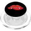 Couples Halloween Matching Love Gifts Vampiro Labbra Bocca Halloween PopSockets PopGrip per MagSafe