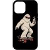 Graphic Apparel Store for Skateboard Cof Custodia per iPhone 12 Pro Max Yeti Coffee Skateboard Character Art per gli appassionati di skateboard