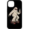 Graphic Apparel Store for Skateboard Cof Custodia per iPhone 13 Yeti Coffee Skateboard Character Art per gli appassionati di skateboard