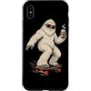 Graphic Apparel Store for Skateboard Cof Custodia per iPhone XS Max Yeti Coffee Skateboard Character Art per gli appassionati di skateboard