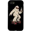 Graphic Apparel Store for Skateboard Cof Custodia per iPhone SE (2020) / 7/8 Yeti Coffee Skateboard Character Art per gli appassionati di skateboard