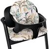 Ukje 3 cuscini compatibili con CYBEX Lemo - Spessore - Tessuto di cotone traspirante 100% cotone Oeko-Tex - Fodera impermeabile - Realizzato a mano in UE (Forest)