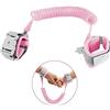 RZMZBY Bambini Guinzaglio Polso di Sicurezza, Anti Perso del Polso Cintura, 2.5M Anti-perso Belt, per Uscire, Viaggiare, Camminare (Rosa)