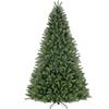 SALCAR Albero di Natale Artificiale 240 cm, Abete di Natale Folto con Guanti e 100% PE Punte per Rami, Supporto in Metallo, Montaggio Rapido, Ignifugo