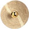 Lussiol - lampada Booty, lampada da parete bohémien, naturale, hygge - applique decorativa in seagrass intrecciata naturale - supporto in metallo nero, attacco E27, possibilità lampadina LED, motivo 1