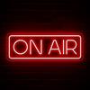 Lumoonosity Insegna al neon On Air per Twitch, Tiktok, Youtube Streamers/Gamers, segnale luminoso per live streaming/registrazione, cartello luminoso rosso freddo per studio, parete, camera da letto,