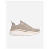 Skechers Bobs B Flex Hi W - Scarpe Sneakers - Donna - Beige