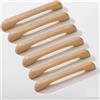 SYZOW 6 Pezzi Maniglie da cucina in legno, 160mm Hole Centers, Cassetto in legno Pull Kitchen Cabinet Maniglie
