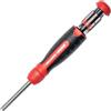 MEGAPRO Cacciavite originale a criccheting multi-bit con attacco esagonale da ¼, Phillips, Viti a croce, Torcia, scanalatura, boccola | Cacciavite professionale | Set di punte internazionali