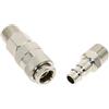LIUCH Raccordo pneumatico standard europeo tipo EU Euro raccordo rapido for compressore d'aria filettatura maschio 1/4 3/8 1/2(PM02)