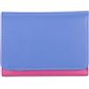mywalit portafoglio donna in pelle Medium Tri-fold wallet - 106-181 - viola