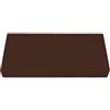 SuperKissen24. Materasso Cuscino per Bancale Divano Pallet 80x40 cm Seduta Impermeabile e Comodo per Divanetti da Esterno - Marrone