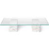 Ferm Living - Tavolino Mineral - Trasparente - Marmo - Designer Trine Andersen