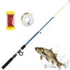 laxreheye Canna da Bass Telescopica Bambini 110 cm Ultra Leggera Mini Attrezzatura | Canne da Pesca Sportiva Adatta a Fiume Lago e Acqua Salata Regalo di Compleanno per Bambini e Ragazzi Maschi