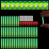 MisFun 50 Pezzi Bastoni di Light di Pesca, 4,5 x 37 mm Luce Fluorescente Pesc, Starlight Pesca Notturna, Bastone Luminoso da Pesca, Glow Stick Pesca, Bastoncini Luminosi Pesca Notturna