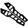 Generic Staffa per parabrezza moto, fissaggio sicuro, colore nero | Solidi sistemi di montaggio per parabrezza per moto selezionate, modificato, lega di alluminio, attacco