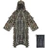 PELLOR Tuta Mimetica Ghillie Woodland,Tuta Ghillie Mimetica 3D | Tuta Tattica Tessuto Poliestere Traspirante Leggero per Caccia Softair Fotografia