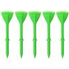PFMSAAF Tee da Golf Tee da Golf in plastica | Confezione da 100 magliette infrangibili da 3 1/4 pollici, 4 colori stabili e durevoli disponibili for la pratica