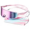 LBAWJWAIL Occhialini Da Nuoto Panoramici Ultra Ampi,lente Specchiata Antiappannamento | Con Protezione UV, Tenuta Stagna In Silicone Per Piscina Coperta E Nuoto In Acque Libere