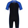 iEFiEL Muta da Sub Immersione Bambino Muta Shorty in Neoprene Maniche Corte Tuta Intero da Bagno per Surfing Sport Acquatici Snorkeling Costume da Bagno Mare Piscina