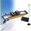ZengHeBloom Simulatore Di Sci, Macchina Da Sci Simulata Indoor Per Palestra Domestica Carico, Set Di Strumenti Per L'allenamento Di Forza Ed Equilibrio, Carico Di 150 Kg/330 Libbre