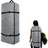 zwxqe Zaino per tavola da paddleboard, borsa impermeabile per tavola da surf, zaino resistente, borsa per tavola da paddleboard con ruote, borsa per paddleboard