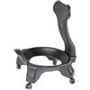 Generic Base for Sedia a Sfera da Yoga con Schienale, Include Palla da Yoga | Design ergonomico, allenamenti di yoga e pilates, capacità di peso di 250 kg, for l'home office