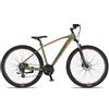DEPORBIKES Mountain bike per adulti | Mountain bike da 27,5 pollici + alluminio + 21 V Shimano + freno a disco meccanico + sospensione anteriore con blocco | Mountain Bike resistente